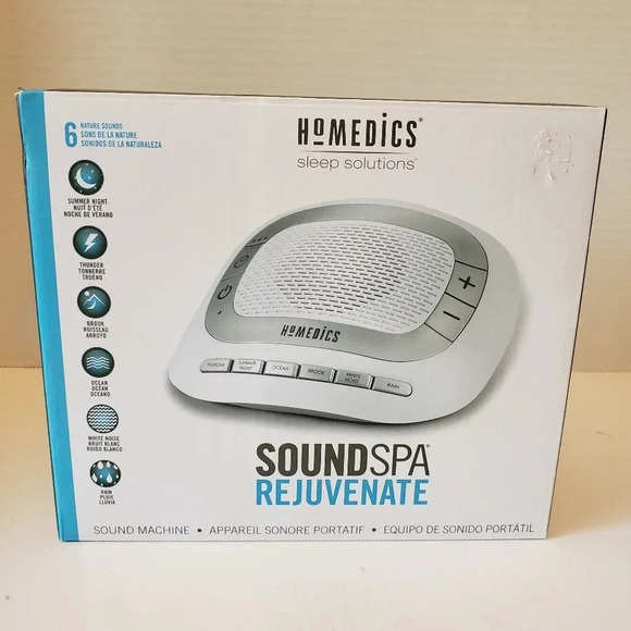 NWOT,Homedics Sleep  Solutions,Sound Spa Rejuvenate, Sound Machine. - Picture 10 of 10